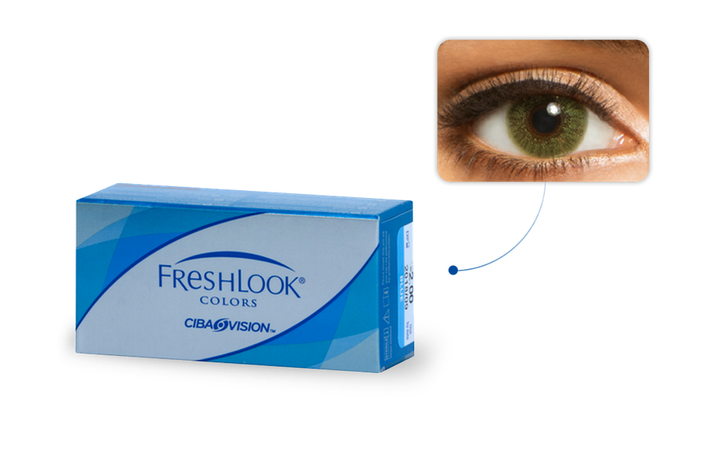 Freshlook Colors Vert 2L