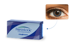 [CIL043] Freshlook ColorBlends Bleu Azur 2L